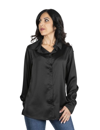 Camicia effetto raso Titty